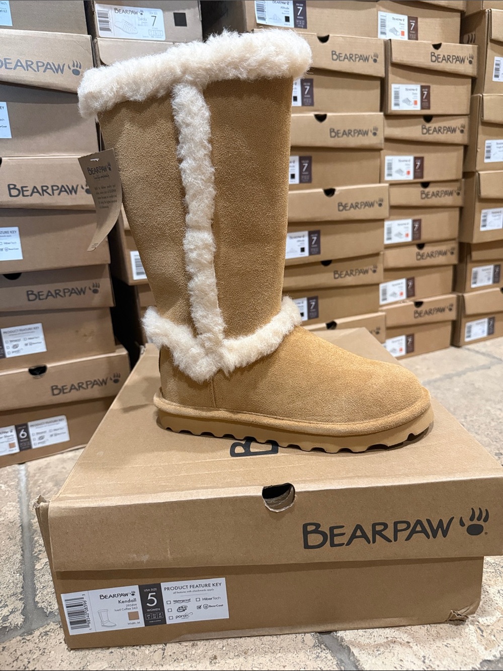 BearPaw Women’s Kendall iced coffee boots